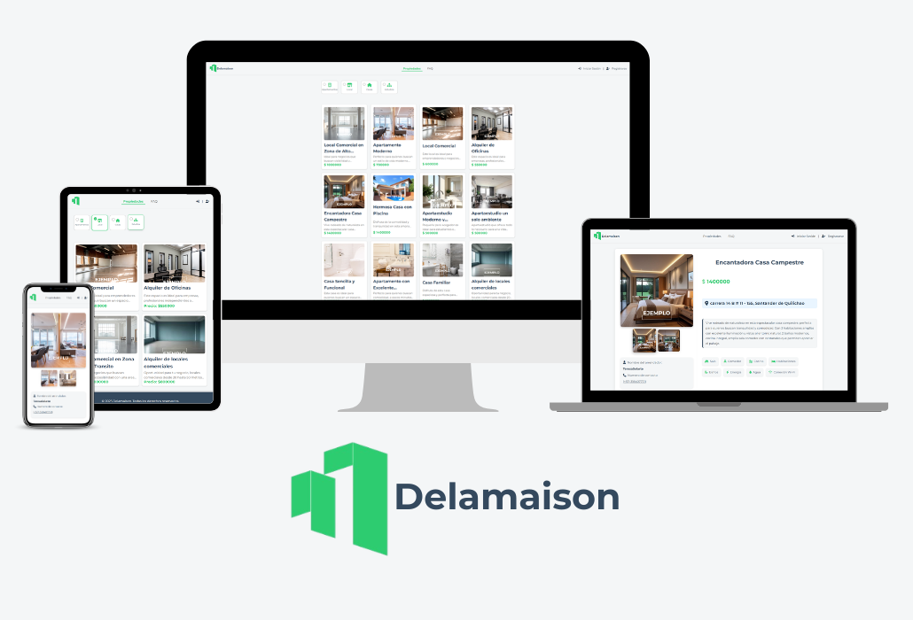 Delamaison — plataforma inmobiliaria